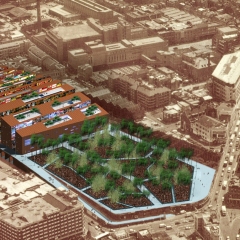 living in the city, London UK